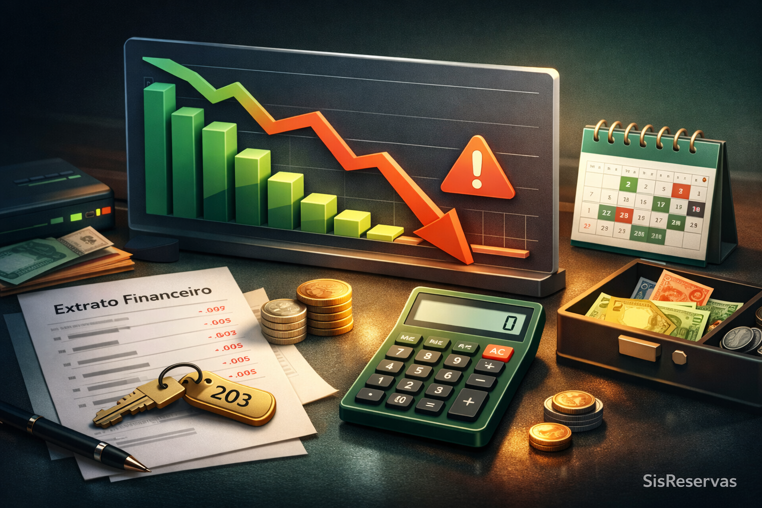 Os maiores erros no controle financeiro de hotéis pequenos