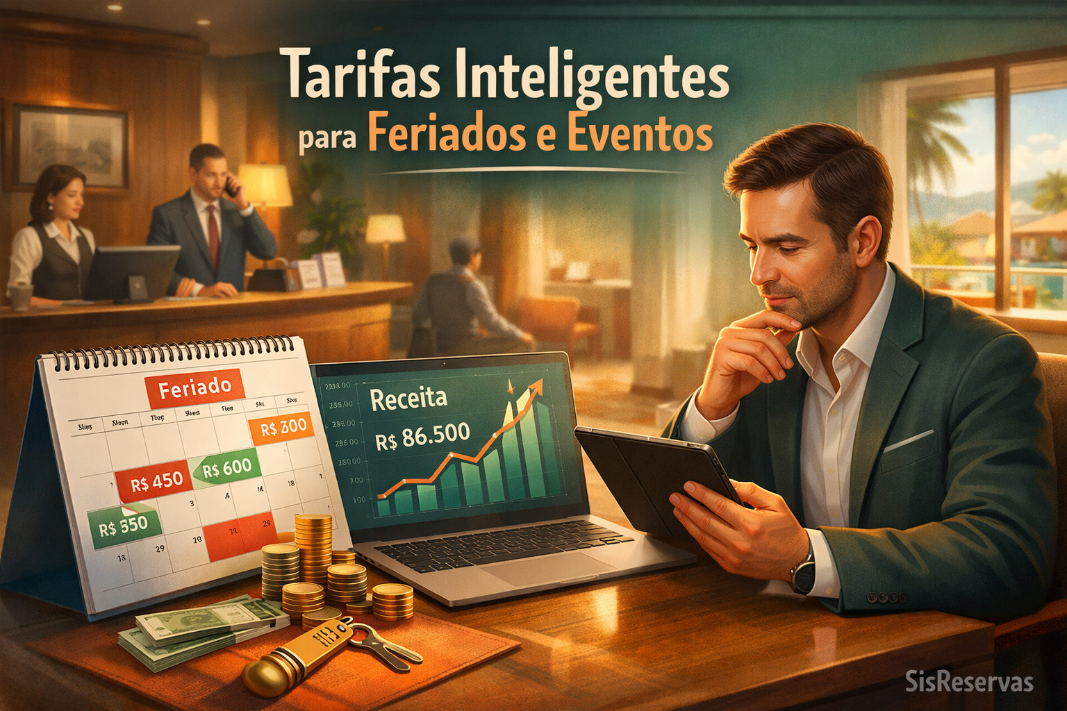 Como montar tarifas inteligentes para feriados e eventos