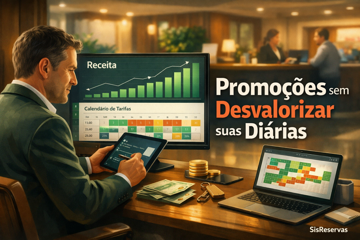 Como criar promoções sem desvalorizar suas diárias