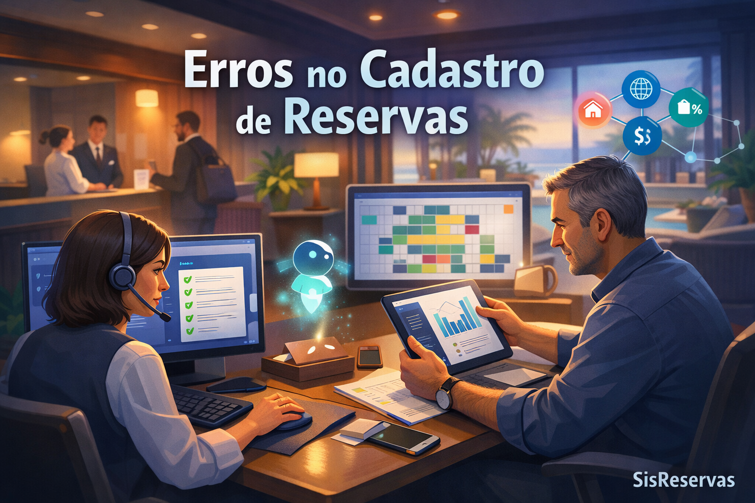 Os principais erros no cadastro de reservas