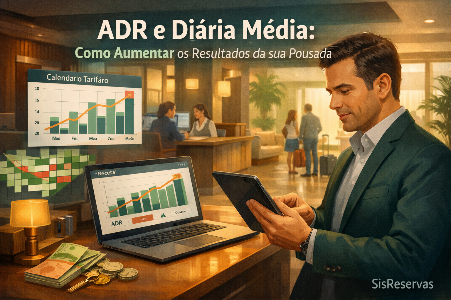 O que é ADR e como aumentar a diária média da sua pousada
