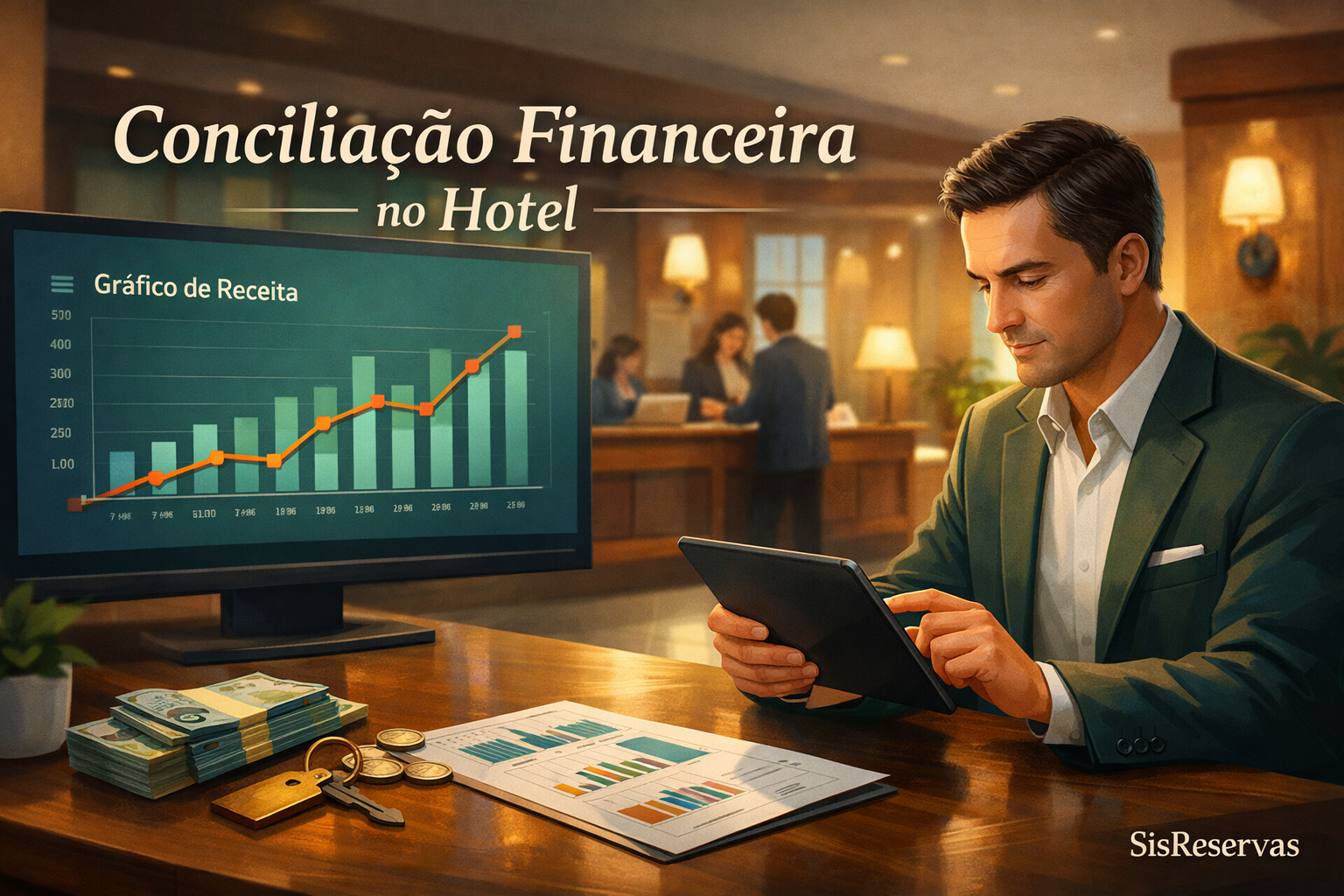 Como evitar problemas de conciliação financeira no hotel