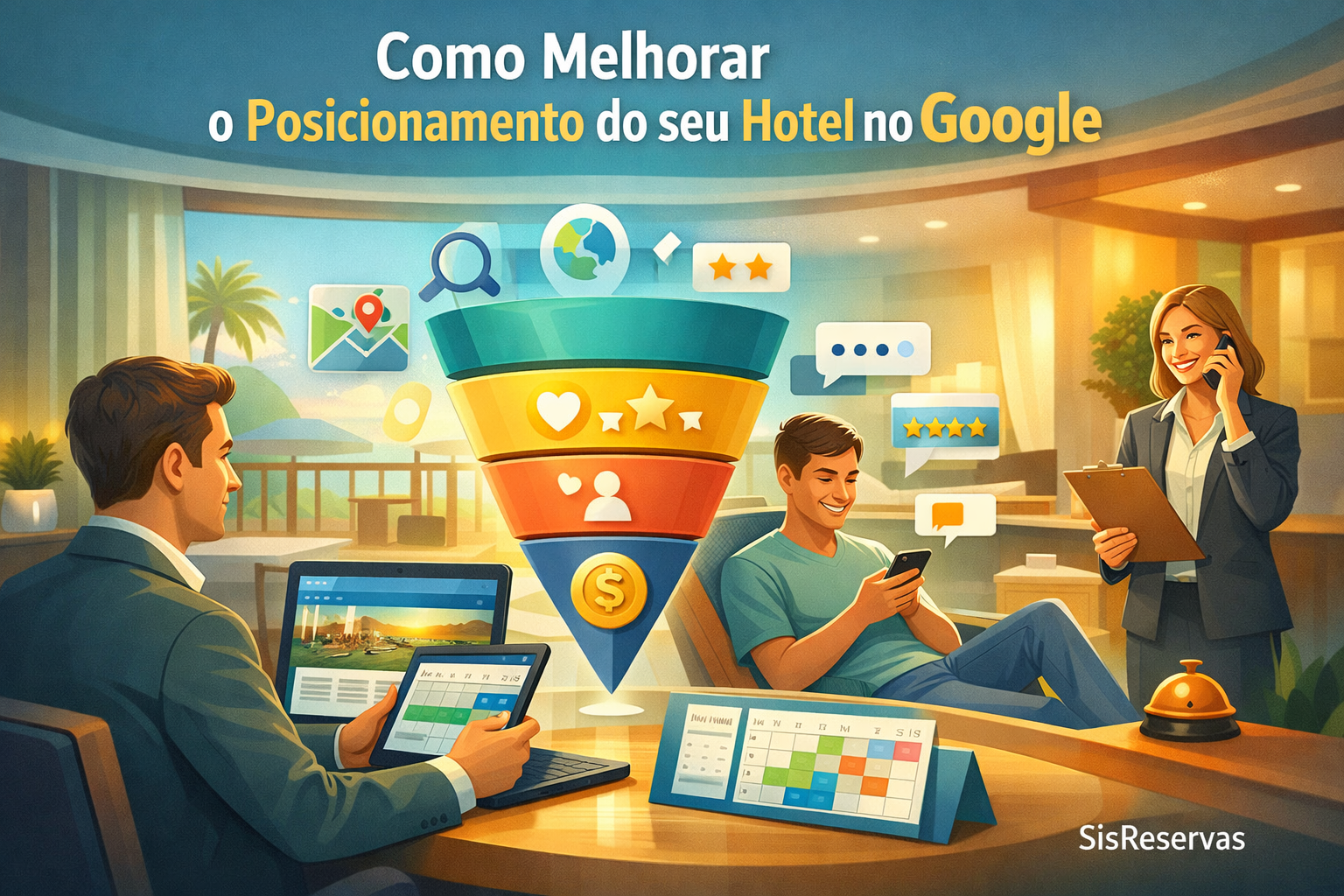 Como melhorar o posicionamento do seu hotel no Google