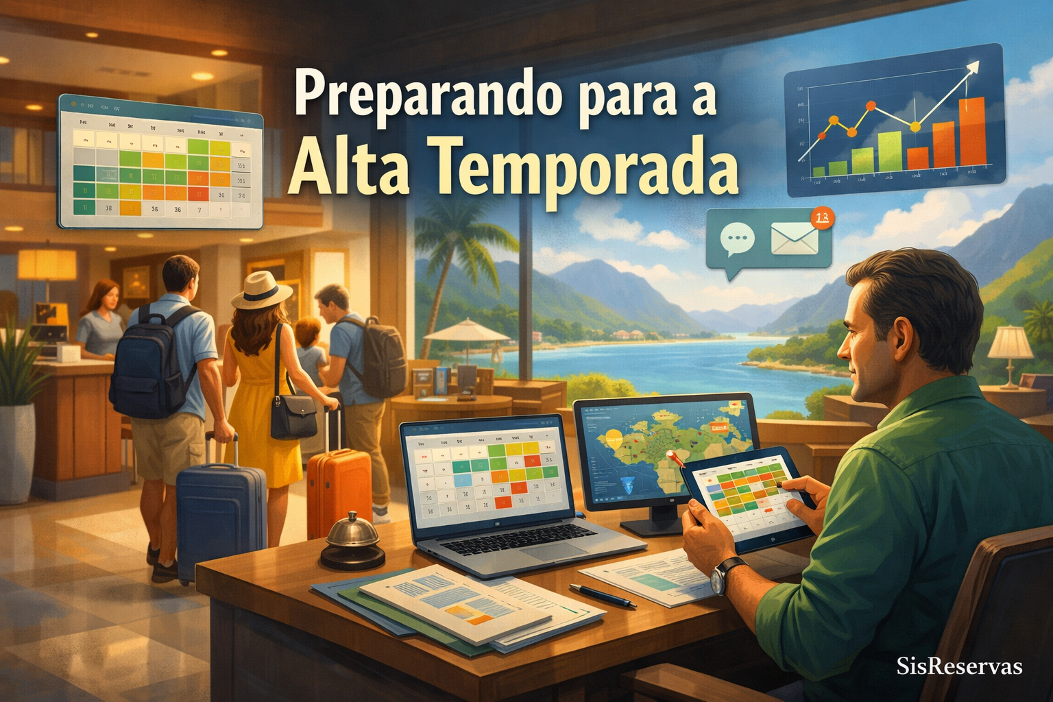 Como preparar sua pousada para alta temporada