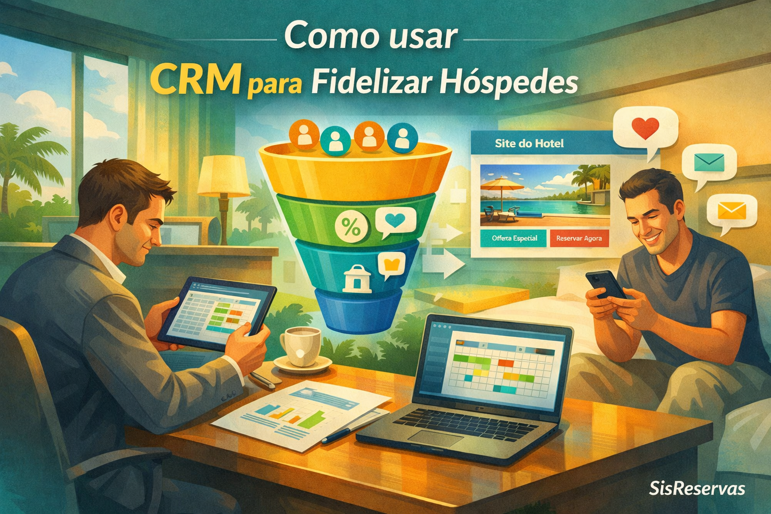 Como usar CRM para fidelizar hóspedes