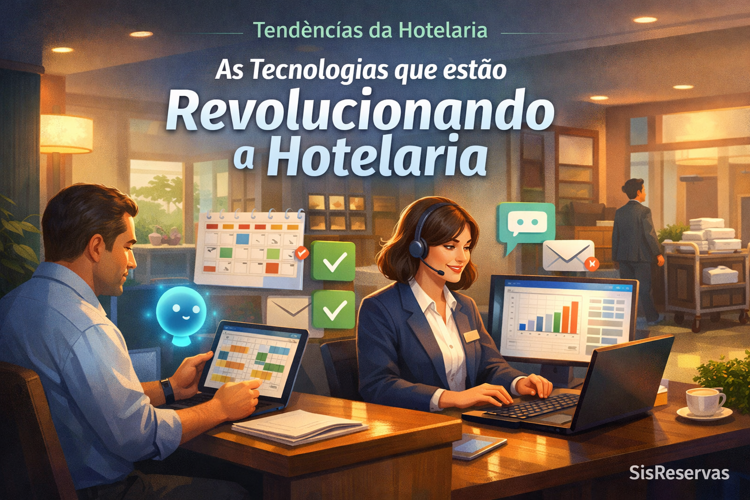 As tecnologias que estão revolucionando a hotelaria