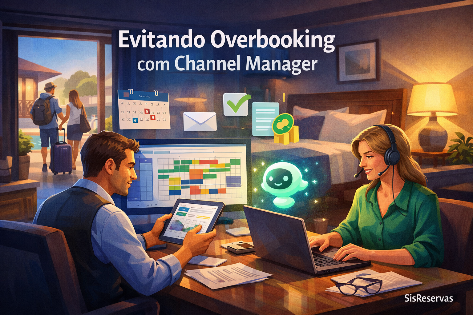 Como evitar overbooking usando Channel Manager integrado ao PMS