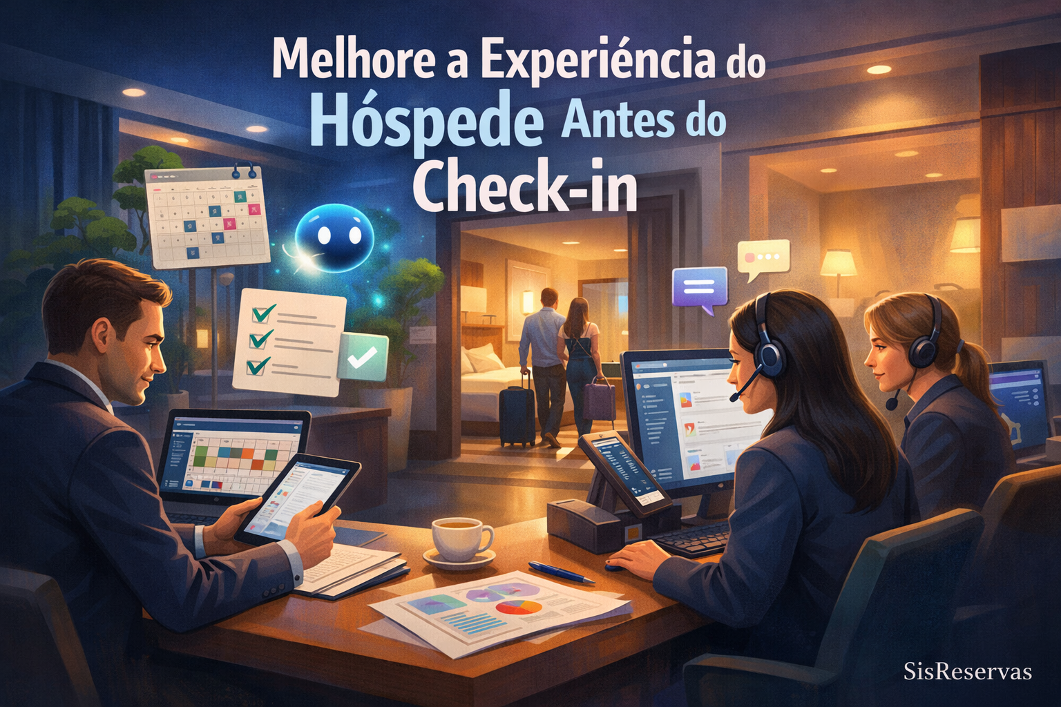 Como melhorar a experiência do hóspede antes mesmo do check-in