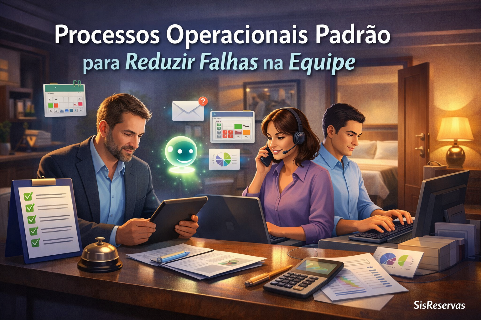 Como criar processos operacionais padrão para reduzir falhas na equipe