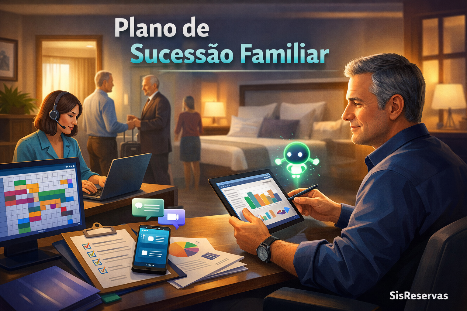 Como estruturar um plano de sucessão para uma pousada familiar