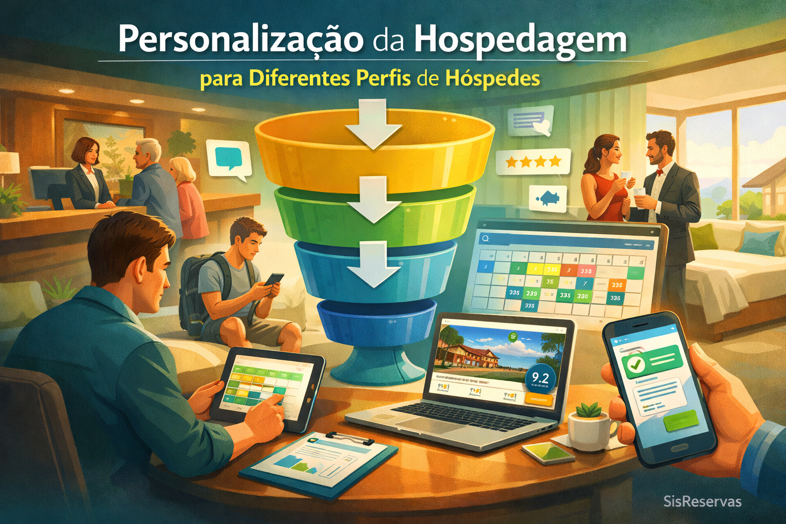 Como personalizar a hospedagem para diferentes perfis de hóspedes