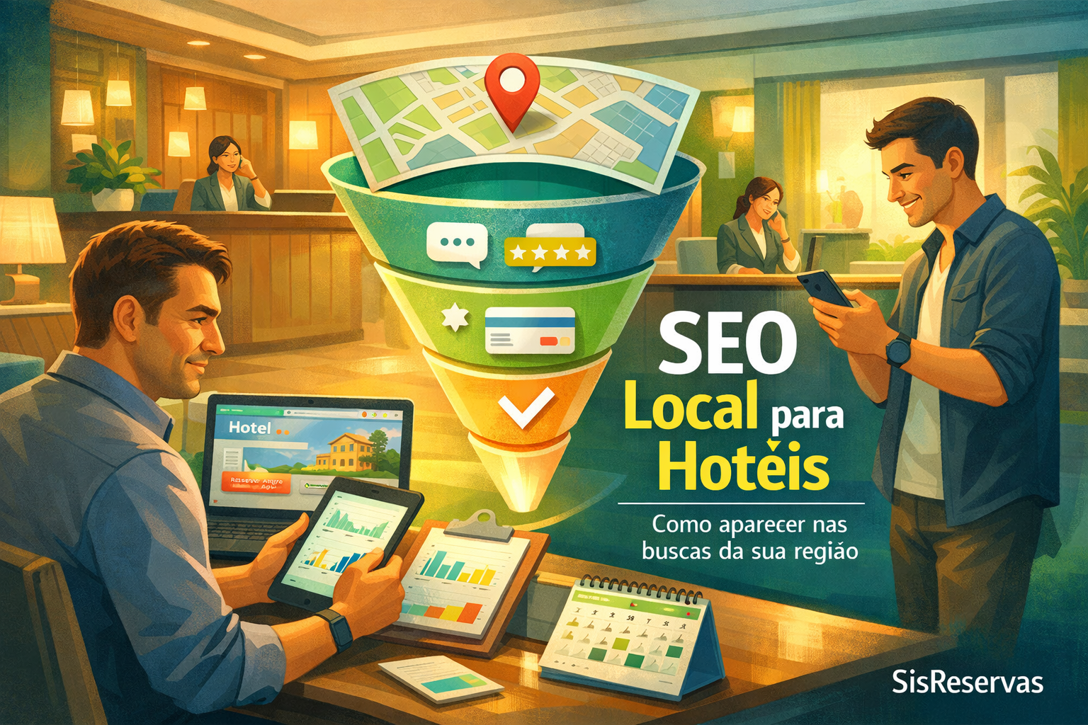 SEO local para hotéis: como aparecer nas buscas da sua região
