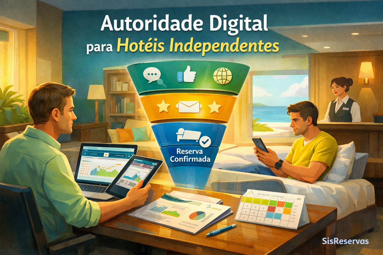 Como construir autoridade digital para um hotel independente
