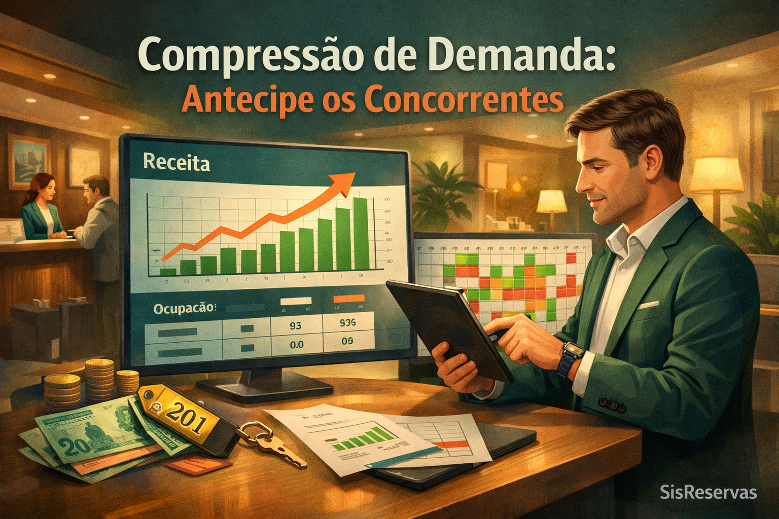 Como identificar períodos de compressão de demanda antes dos concorrentes