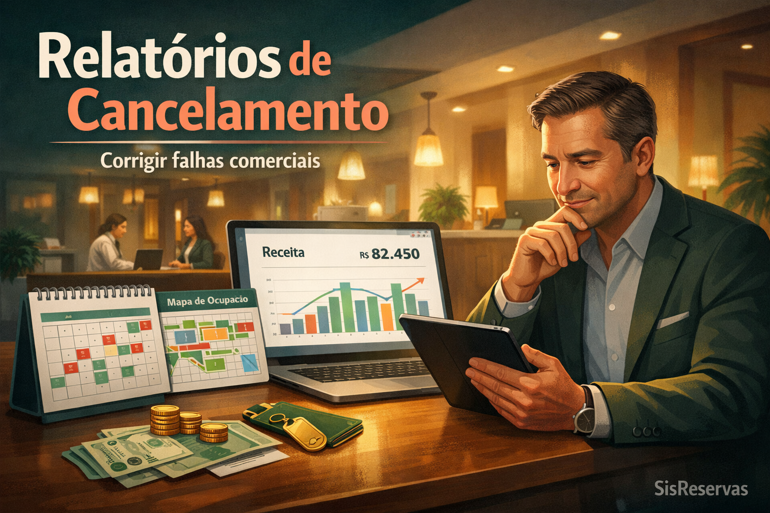 Como usar relatórios de cancelamento para corrigir falhas comerciais